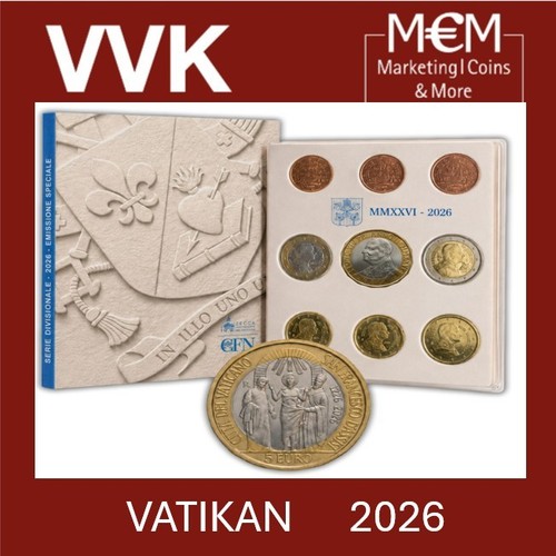 Vatikan 2026 kms 1 cent - 2026,