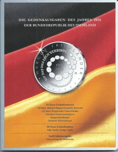 Münzfolder 2026 für - , alle