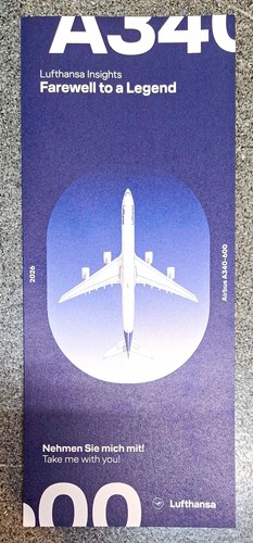 Lufthansa a340 600 - lufthansa,