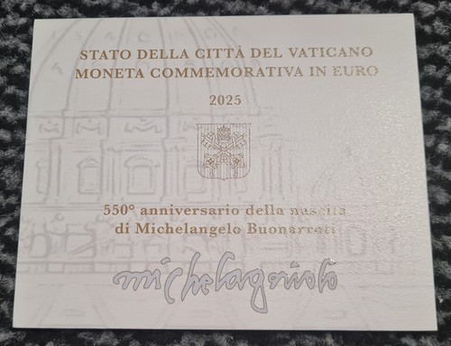 Vatikan 2025 2 euro - vatikan,